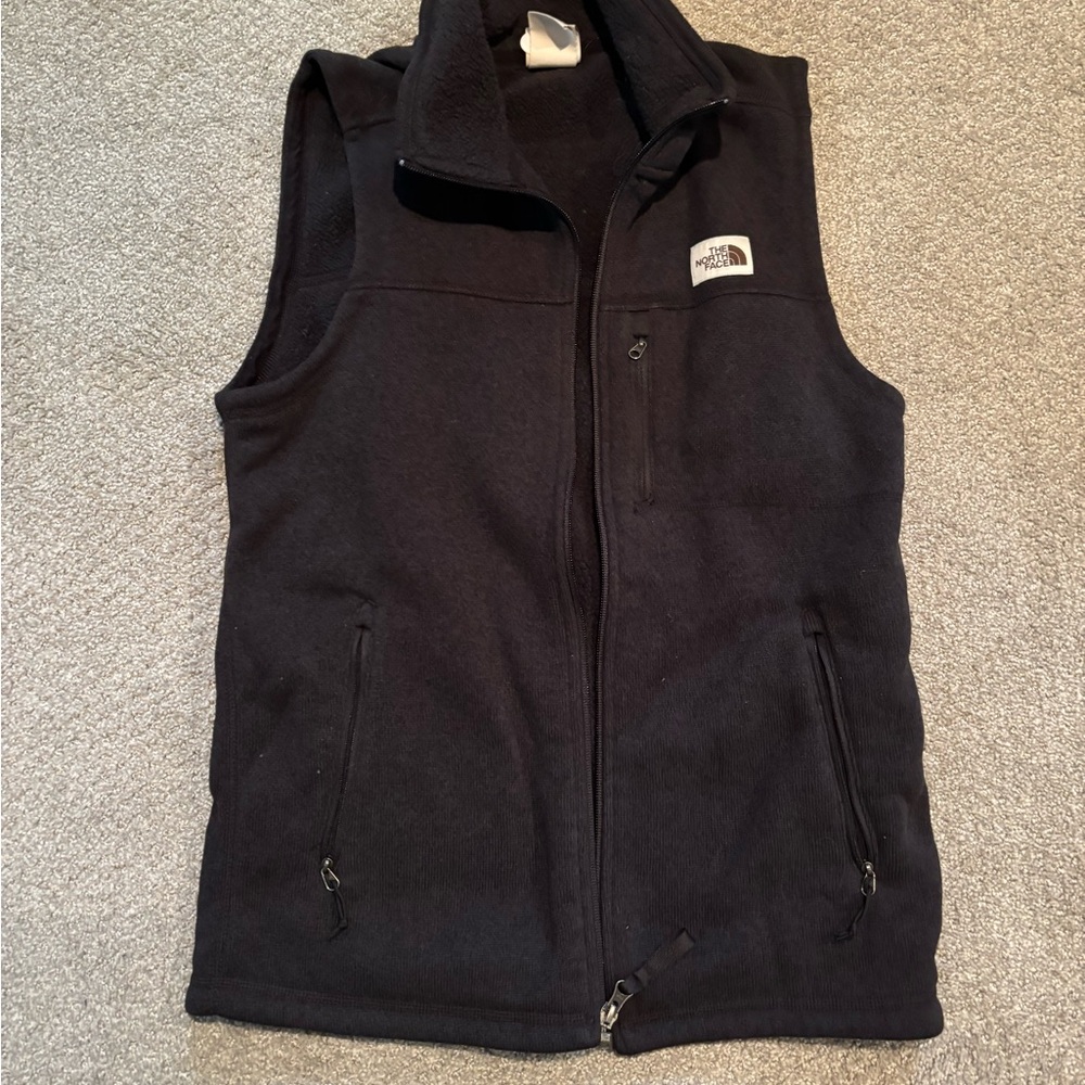 The North Face Black Quilted Insulated Vest